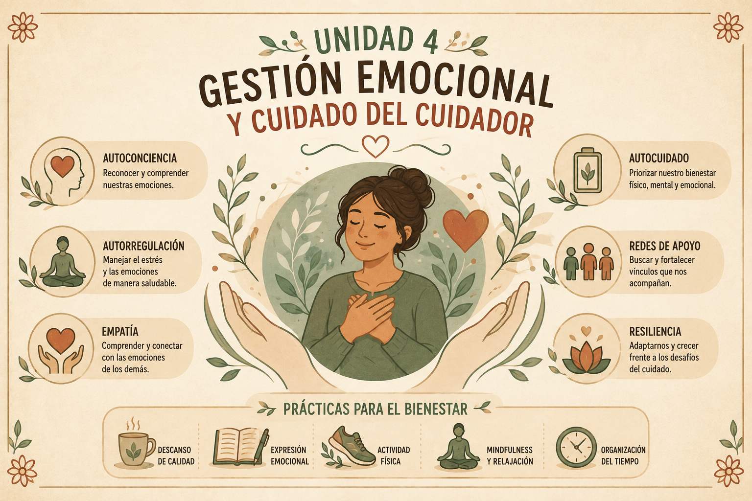 Unidad 4 - Gestión emocional y cuidado del cuidador